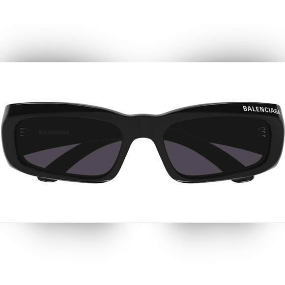 NEW BALENCIAGA BB0266S 001 BLACK UNISEX BALENCIAGA SUNGLASSES - Picture 5 of 8